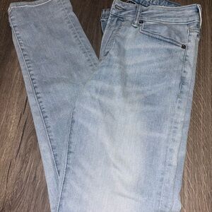 American Eagle Light Blue Women's Jeans Next Level Flex